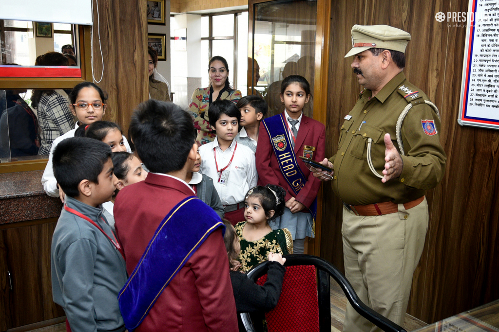 Presidium Punjabi Bagh, PRESIDIANS VISIT LOCAL POLICE STATION TO CELEBRATE APPRECIATION DAY